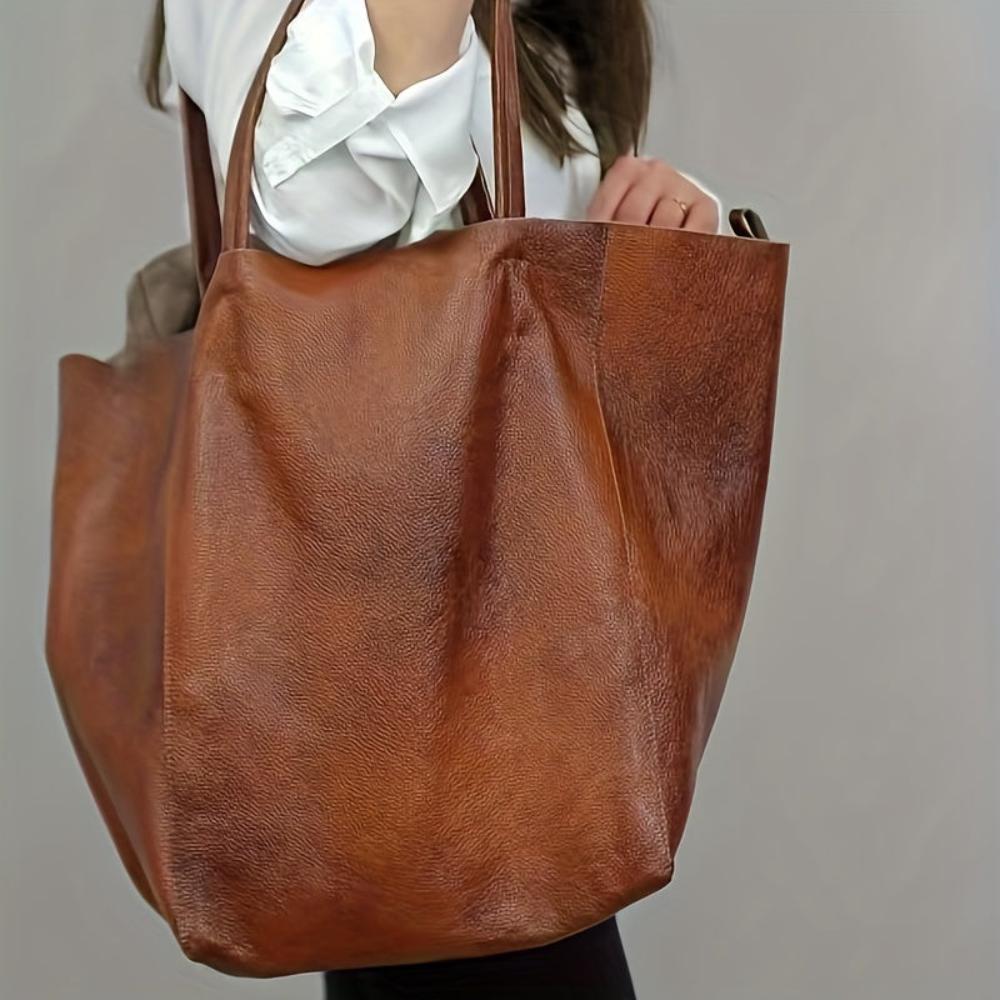 Retro Mjukhet Tote – Höj Din Vardagliga Stil