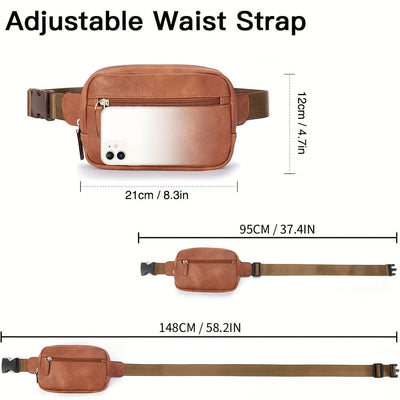 Sportig Crossbody-Väska – Handsfree-Stil och Komfort Hela Dagen