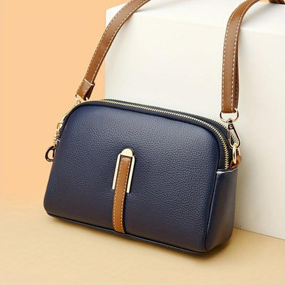 Präglad Crossbody-väska – Sofistikerad Stil du Kan Bära med Dig