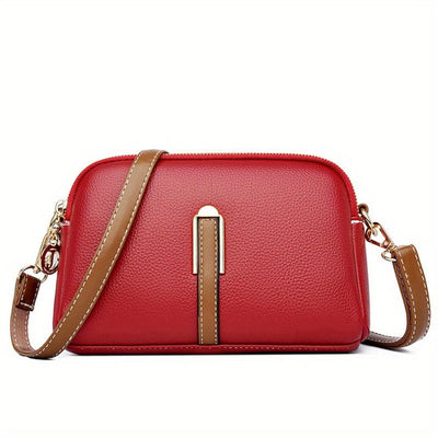 Präglad Crossbody-väska – Sofistikerad Stil du Kan Bära med Dig