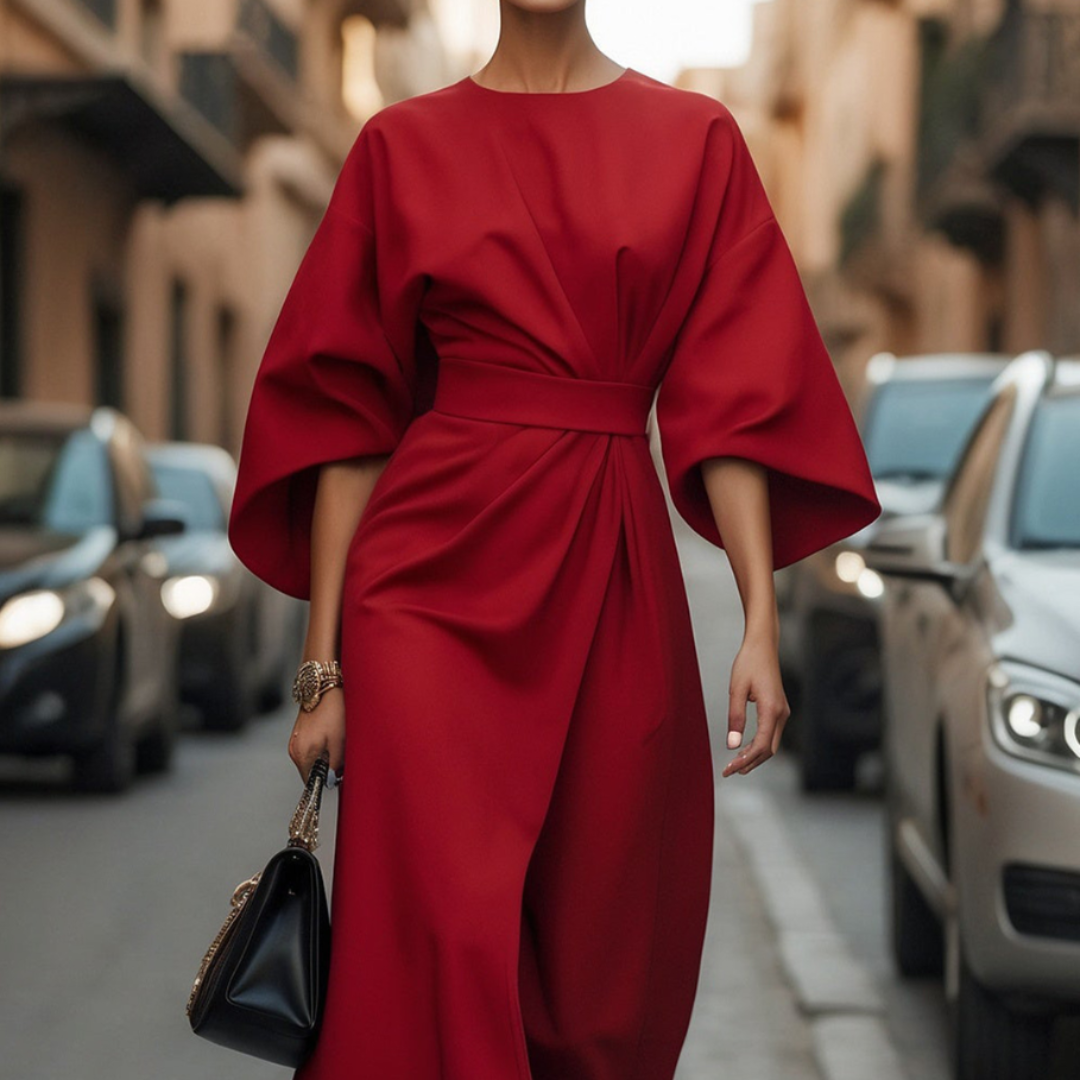 Elegant Kimono­klänning – Utstråla Styrka Och Finess
