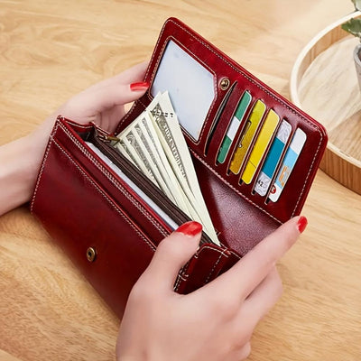 Bifold-plånbok – Elegant Design med Självsäker Vardag