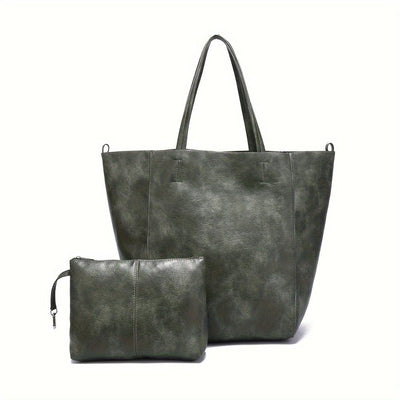 Retro Mjukhet Tote – Höj Din Vardagliga Stil