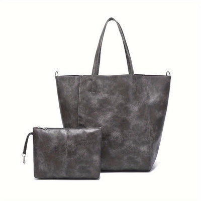 Retro Mjukhet Tote – Höj Din Vardagliga Stil