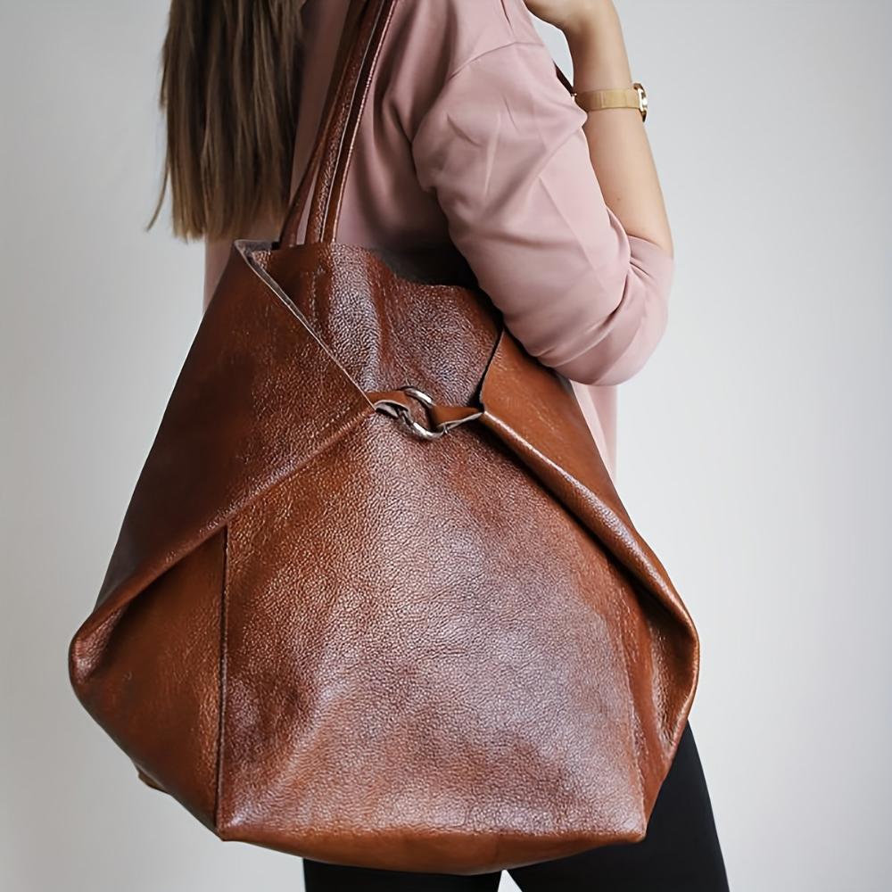 Retro Mjukhet Tote – Höj Din Vardagliga Stil