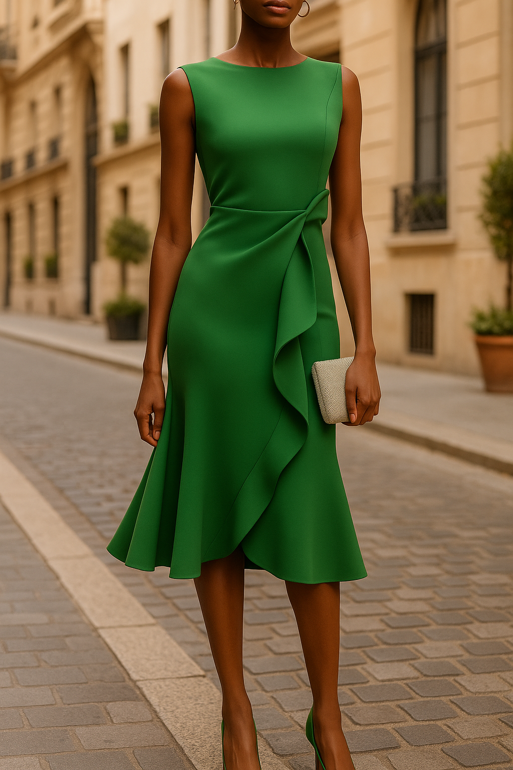 Asymmetrisk Midiklänning – Omedelbar Elegans, Okomplicerat Chic