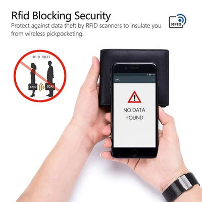 Slim RFID-plånbok – Säker Minimalism, Maximal Självsäkerhet