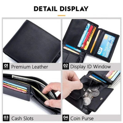 Slim RFID-plånbok – Säker Minimalism, Maximal Självsäkerhet
