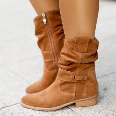 Celine – Kvinno Suede Stövlar