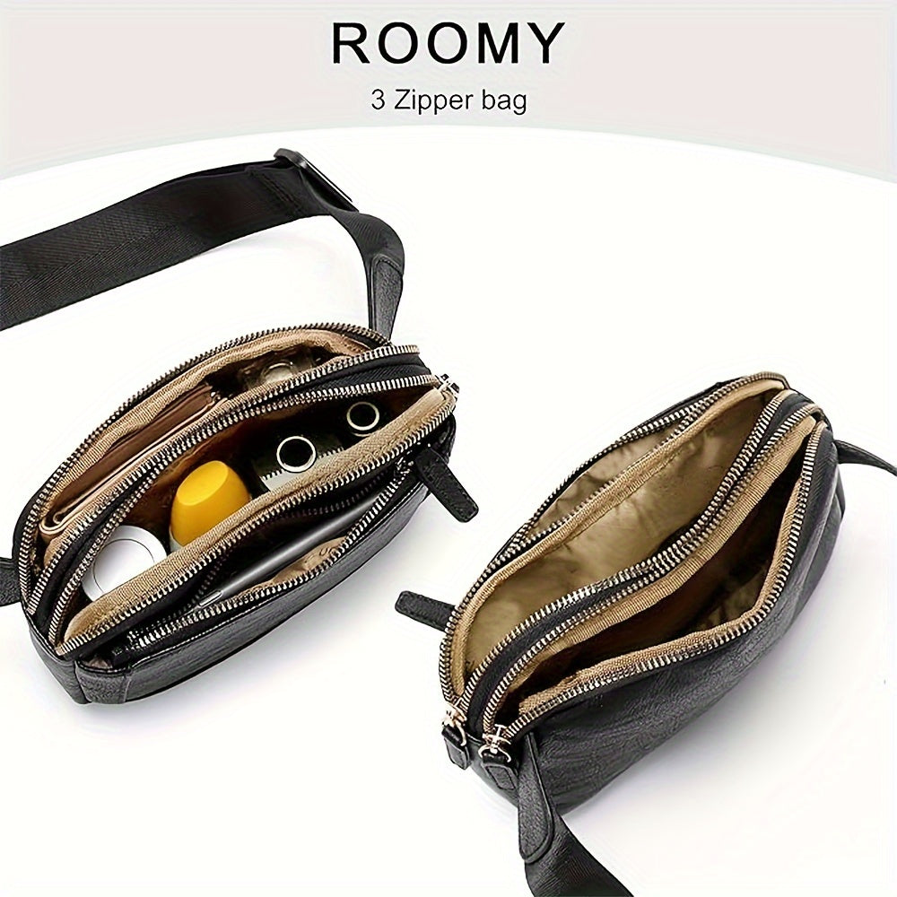 Sportig Crossbody-Väska – Handsfree-Stil och Komfort Hela Dagen