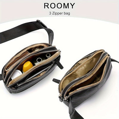 Sportig Crossbody-Väska – Handsfree-Stil och Komfort Hela Dagen