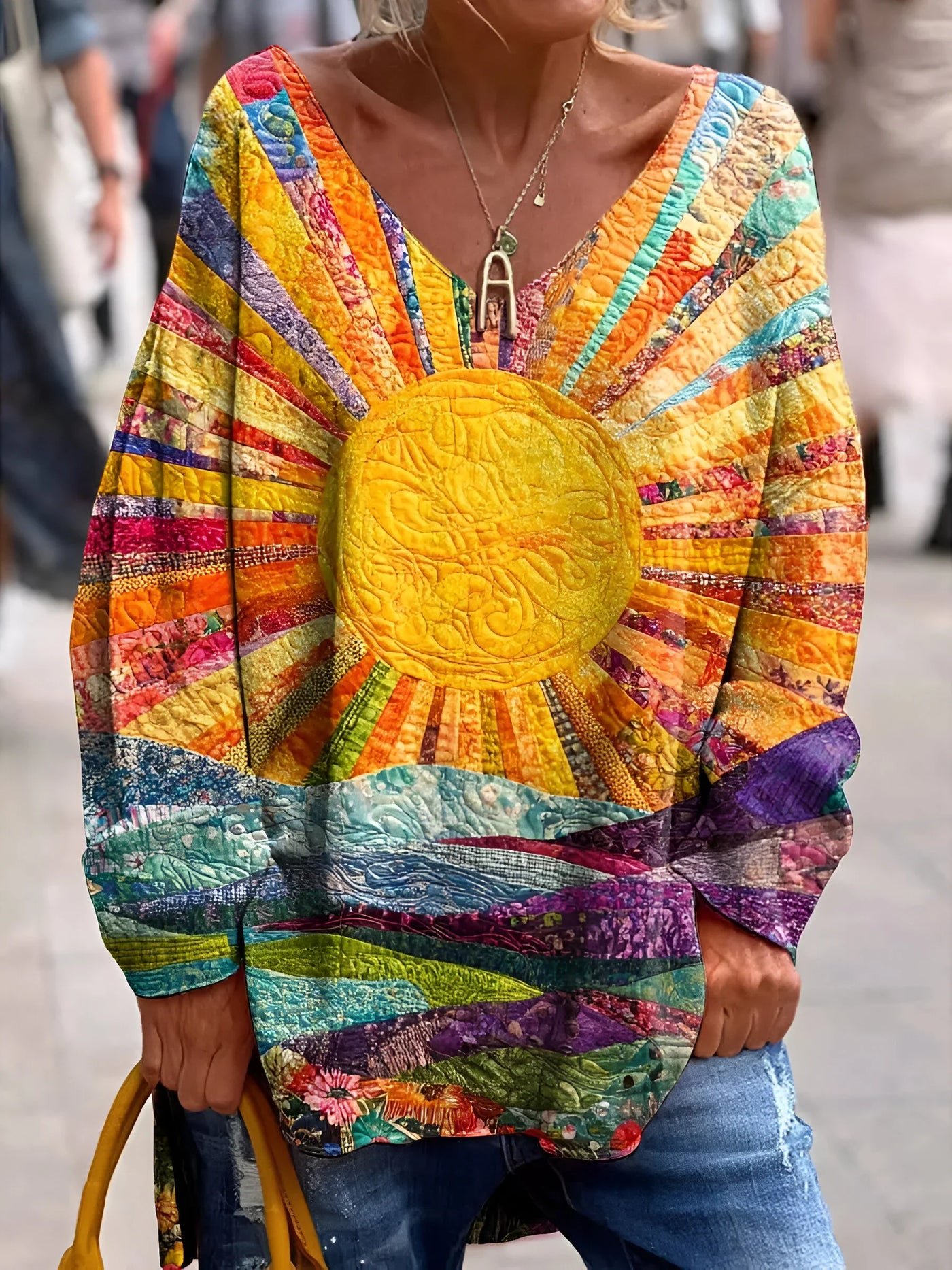 Boho-pullover – Utstråla glädje och frihetsälskande energi